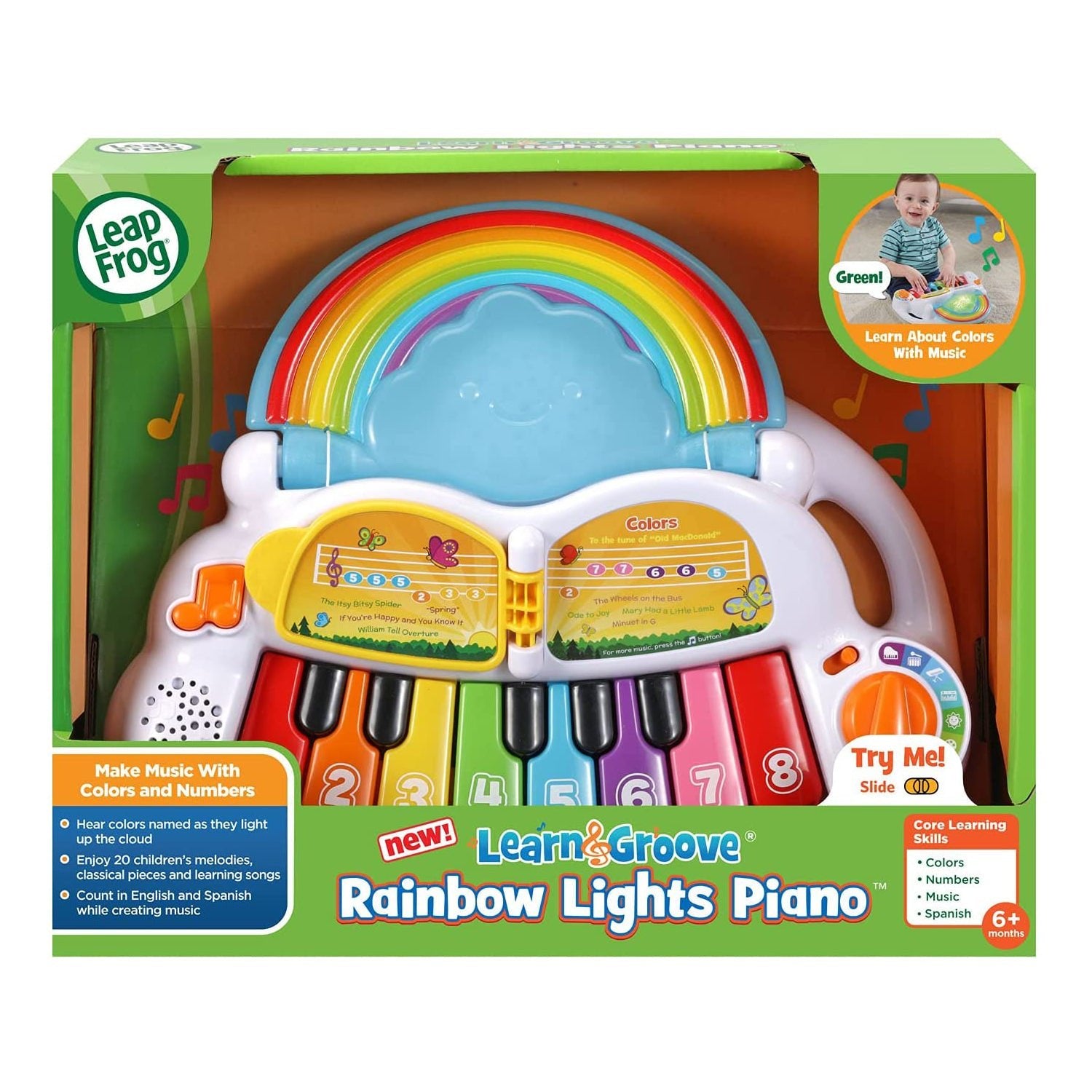 LeapFrog Learn and Groove Rainbow Lights Piano - Bargainwizz