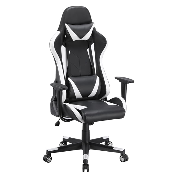 Leather Swivel Gaming Chair - Bargainwizz