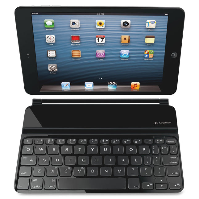 Logitech Ultrathin Keyboard Cover for iPad mini - Black - Bargainwizz