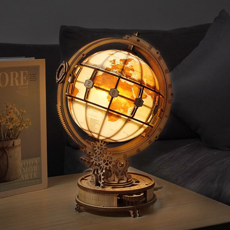 Luminous Globe Puzzle Model - Bargainwizz