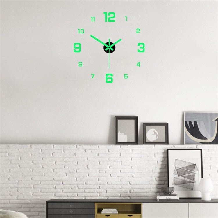 Luminous Wall Clock - European Style - Bargainwizz