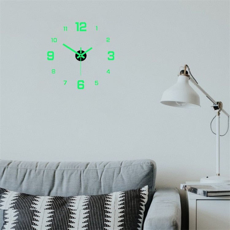 Luminous Wall Clock - European Style - Bargainwizz