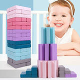 Macaron Color Domino Building Block Set - Bargainwizz