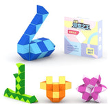 Macron Color Twist Snake Cube Puzzle Toy - Bargainwizz
