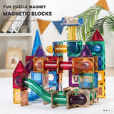 Magnetic Building Marble Track Maze - Bargainwizz