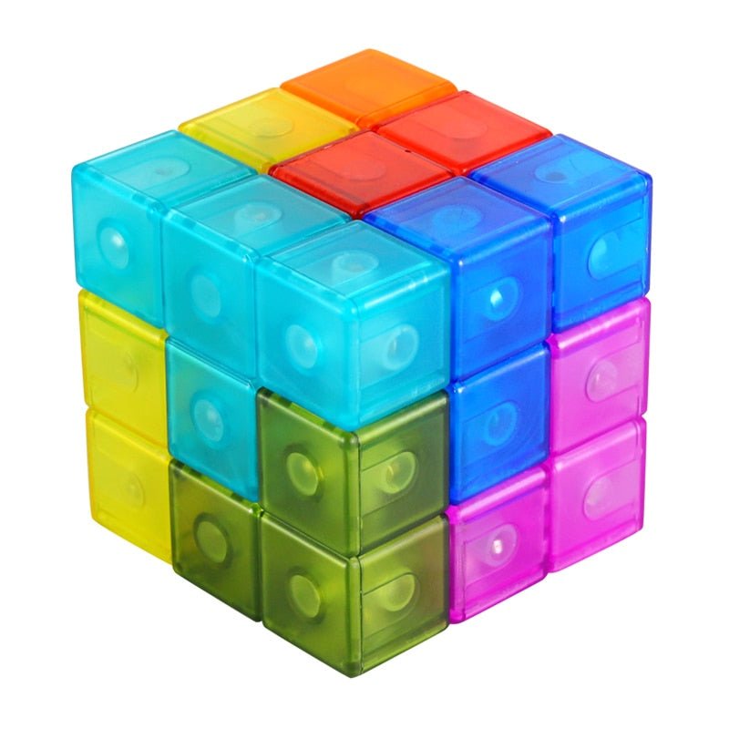 Magnetic Cube Building Block Set - Bargainwizz