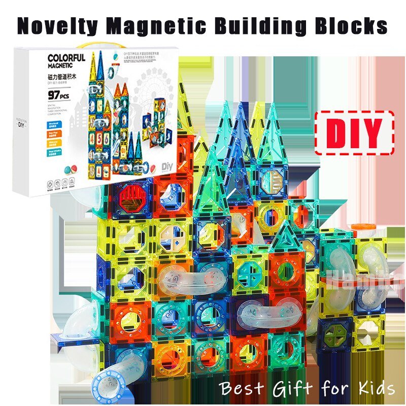 Magnetic DIY Building Blocks - Bargainwizz