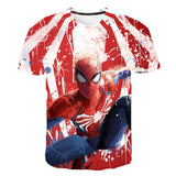 Marvel Spiderman 3D Print Tee - Bargainwizz