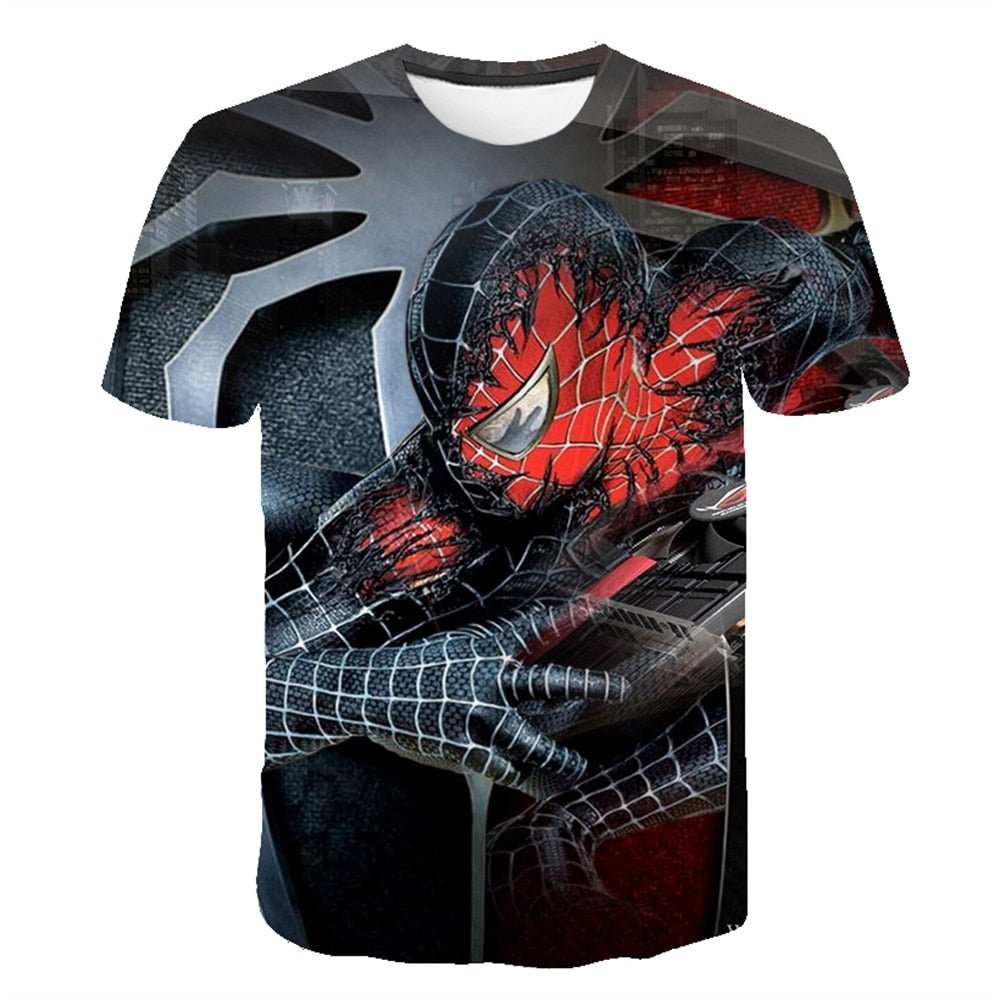 Marvel Spiderman 3D Print Tee - Bargainwizz