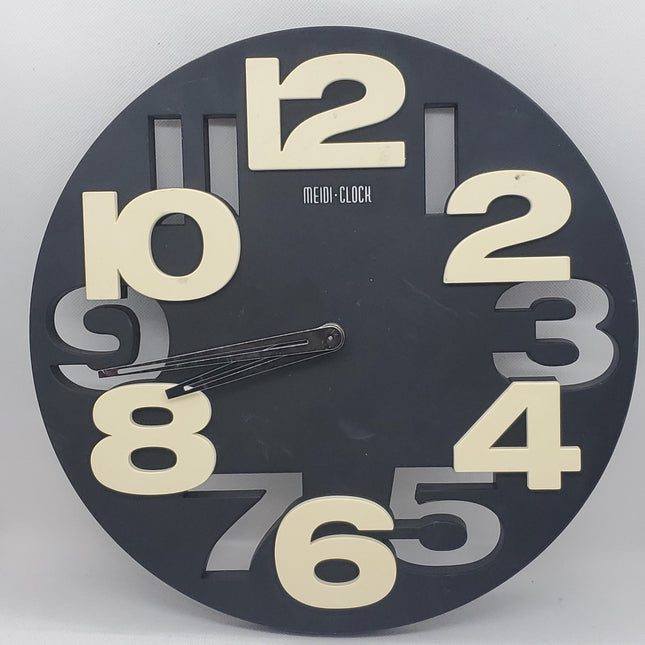 Meidi Wood Analog Wall Clock 12" - Bargainwizz