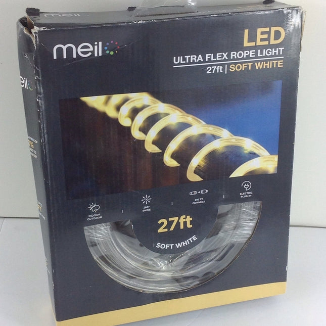 Meilo 27 ft. Soft White Integrated LED Rope Light - Bargainwizz