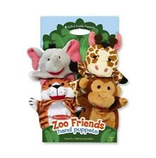 Melissa & Doug Zoo Friends Hand Puppets - Bargainwizz