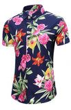 Men's Summer Fashion Printed Short Sleeve Shirts - Bargainwizz