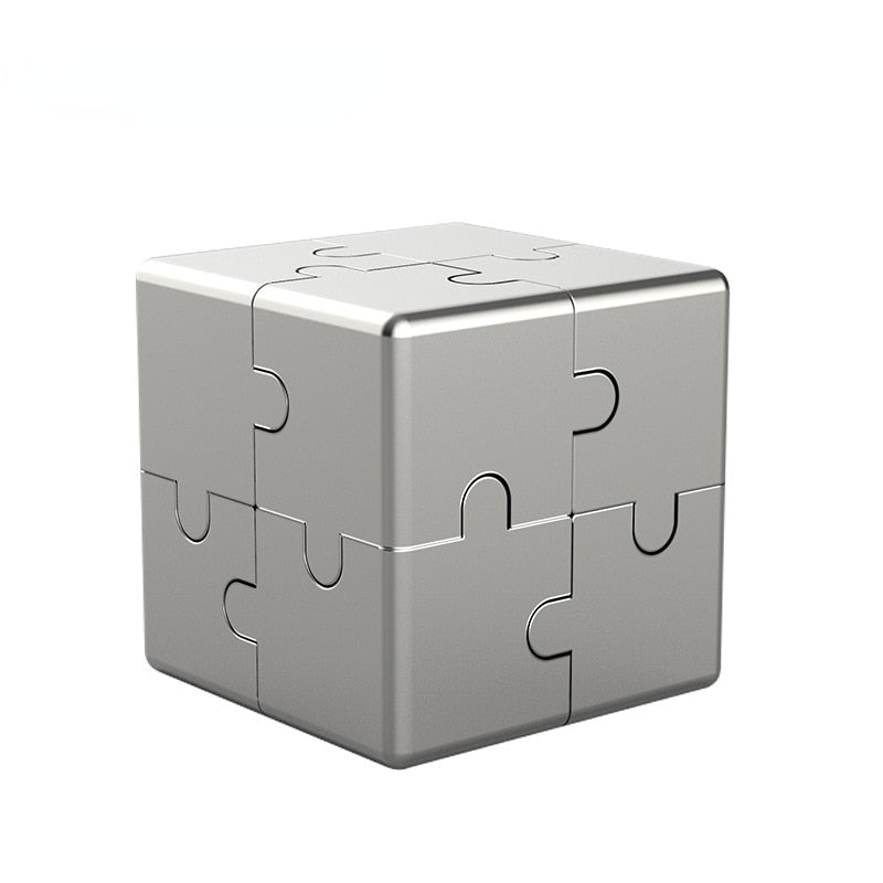 Metal Infinite Magic Cube Fidget Toy - Bargainwizz