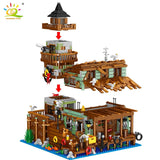 Micro Fishing Village Building Set - Bargainwizz