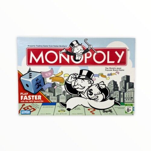 Monopoly 2007 with Faster Play SPEED DIE Board Game - Bargainwizz