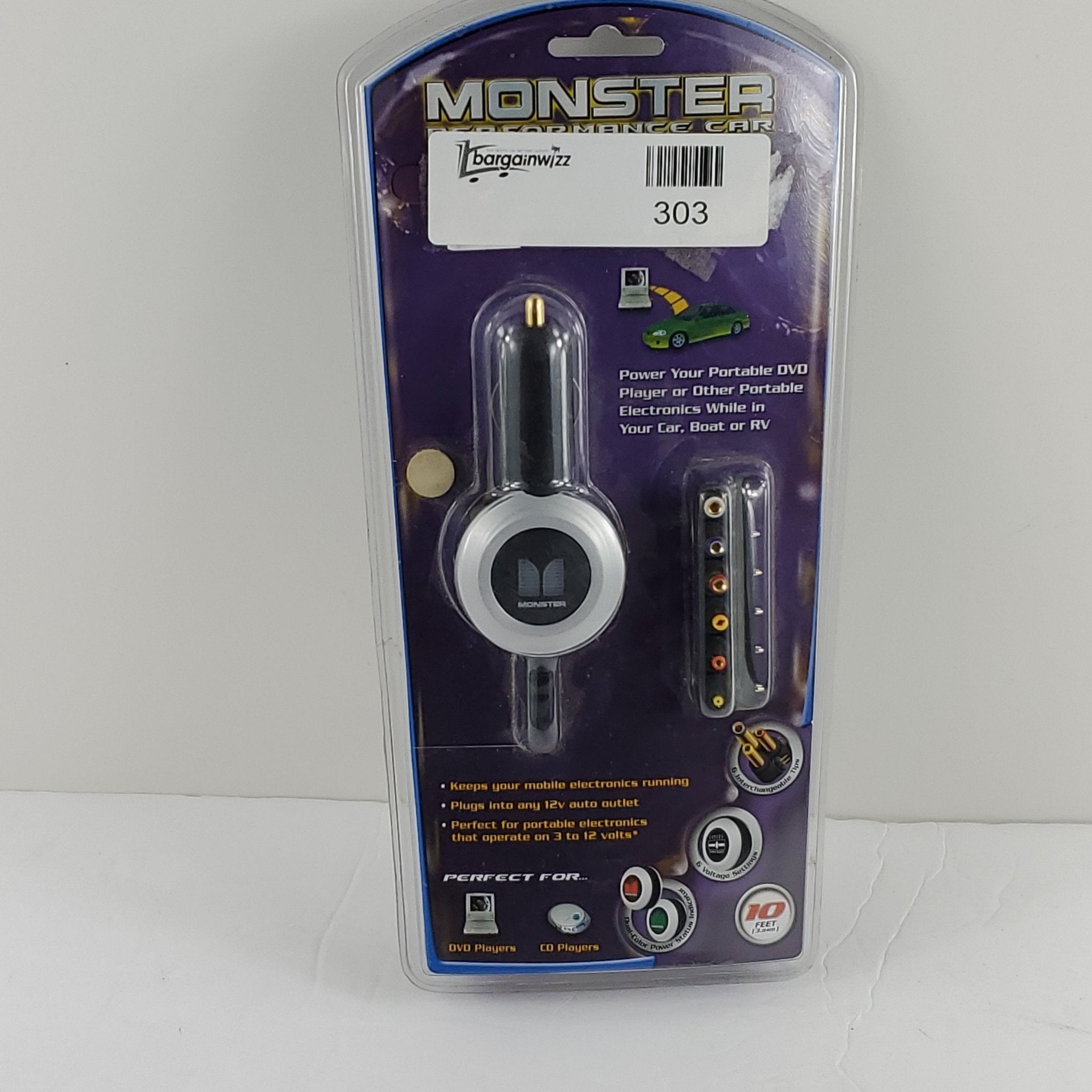 Monster Power Plug Monster Power Source Multi Voltage and Plug Car Charger – Bargainwizz