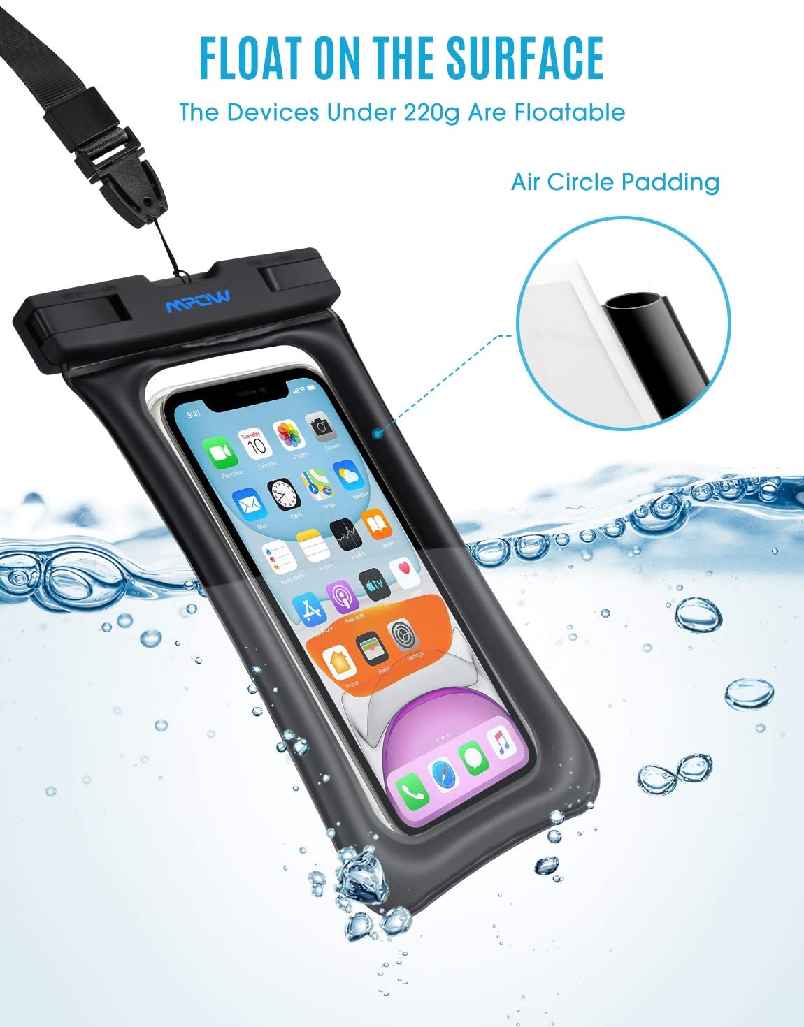 Mpow Floating Waterproof Phone Pouch - Bargainwizz