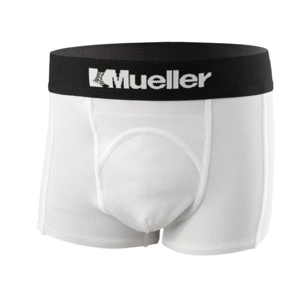 Mueller Support Brief, White - Peewee Regular - Bargainwizz