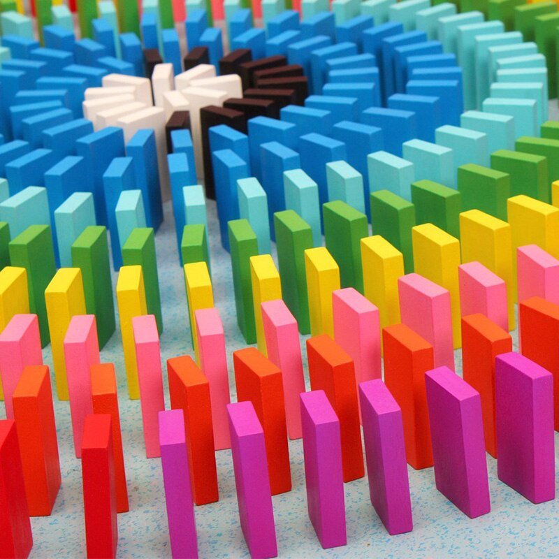 Multicolor Domino Board Game Set - Bargainwizz