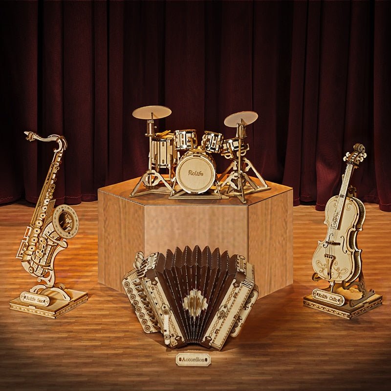 Musical Instrument Puzzle Kit - Bargainwizz