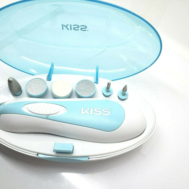 Nail File Drill Kit Manicure Pedicure Pedicure Acrylic Portable Kit Battery 7 PCS - Bargainwizz