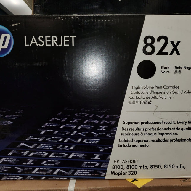 Original HP 82X C4182X Black High-Yield LaserJet Toner Cartridge - Bargainwizz