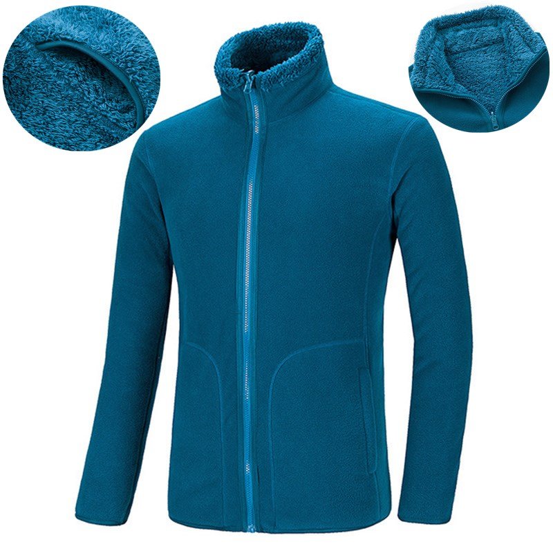 Outdoor Double-sided Unisex Fleece Jacket - Bargainwizz