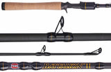 Penn Battalion Surf Casting Fishing Rod 12' Length, 2 Piece Rod, 20-40 lb - Bargainwizz