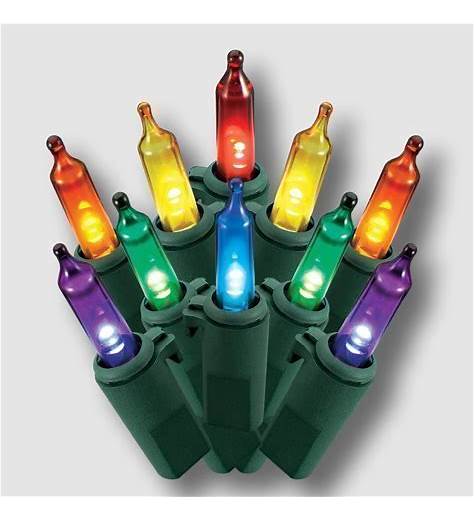 Philips 60ct Multi LED 16 Functions Smooth Mini String Lights - Bargainwizz