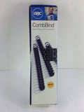 Plastic Binding Combs 1/4" Black - Bargainwizz