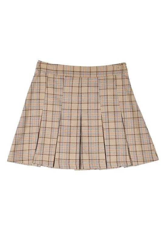 Pleated Mini Skirt - Bargainwizz