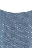 Polka Dot Crop Top with Puff Sleeves - Bargainwizz