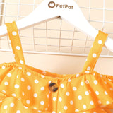 Polka Dots Off Shoulder Dress - Bargainwizz