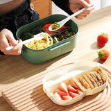 Portable Compartment Lunch Box Set - Bargainwizz