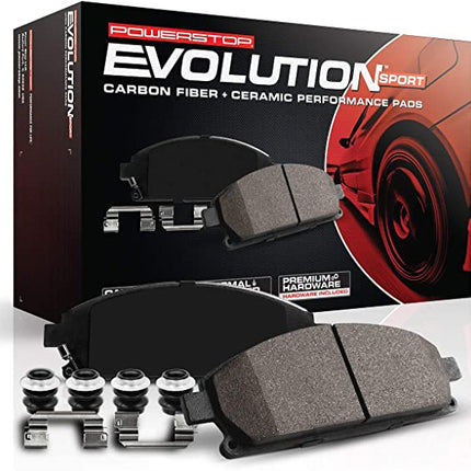 Power Stop Z23 Evolution Front Brake Pads - Bargainwizz