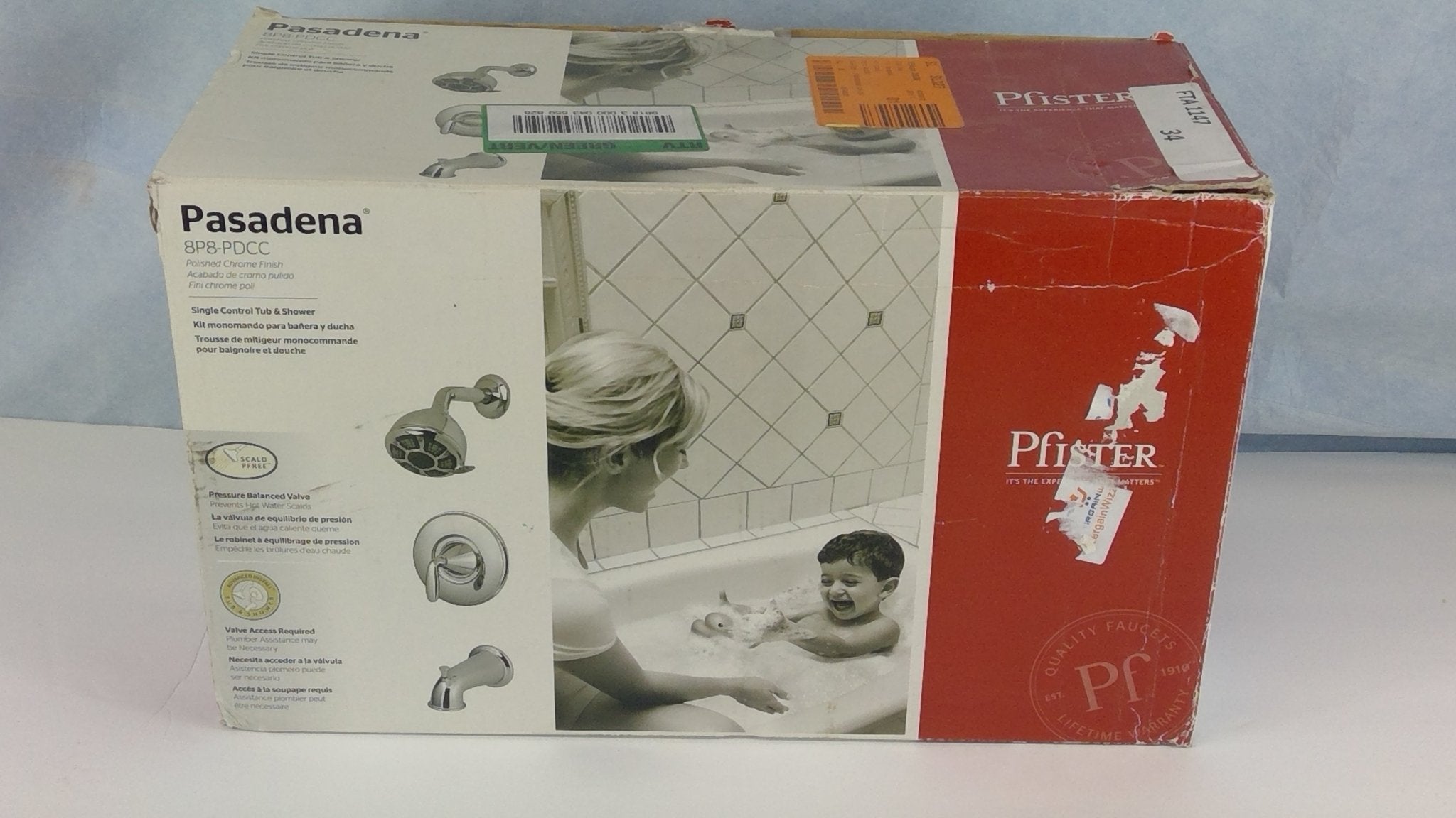 Price Pfister Single Handle Tub & Shower Faucet - Bargainwizz