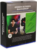 Prime Connect 5' x 4' Green Screen - Content Creator Streaming Video Backdrop - Bargainwizz