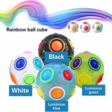 Rainbow Balls Antistress Cube Educational Toy - Bargainwizz