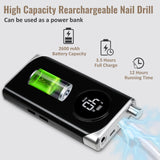 Rechargeable Nail Drill - Powerful & Portable - Bargainwizz
