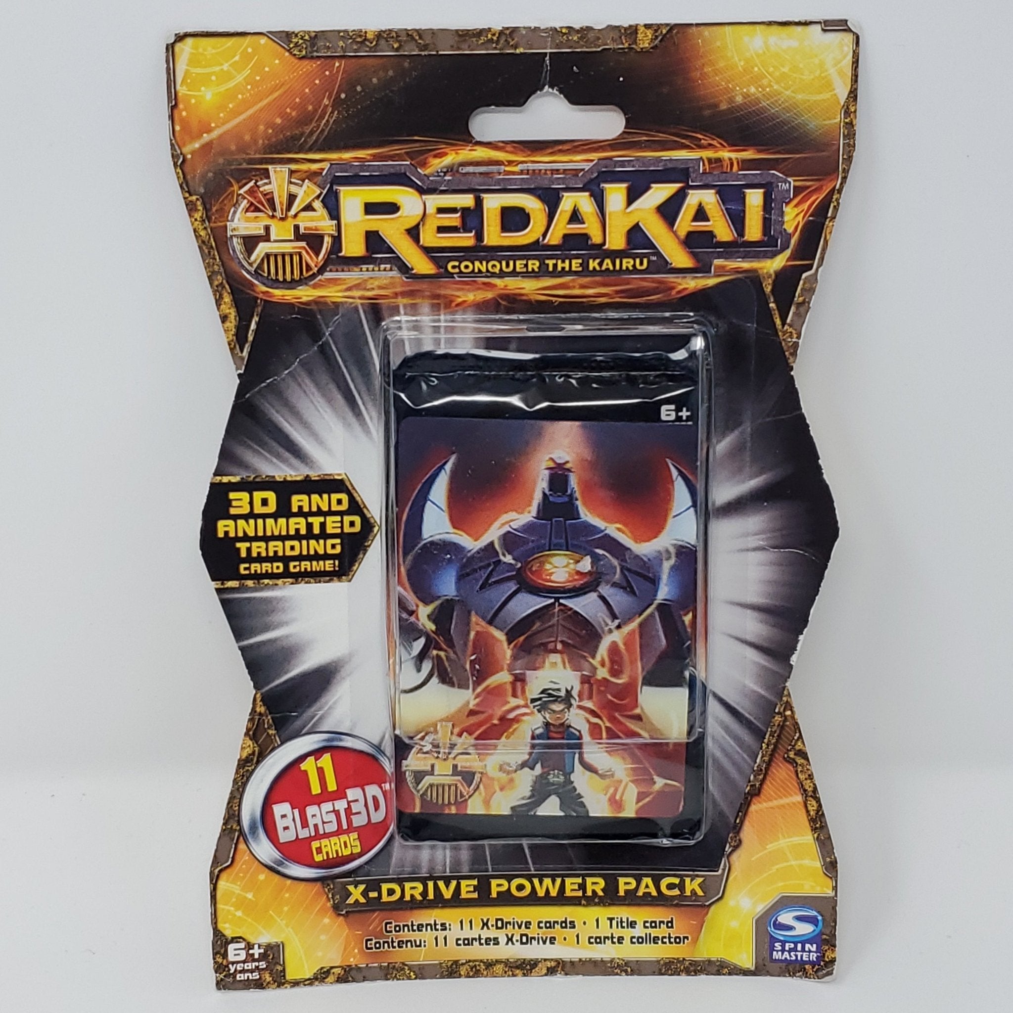 REDAKAI X-DRIVE POWER PACK 11 BLAST 3D CARDS STACKED TO BATTLE - Bargainwizz