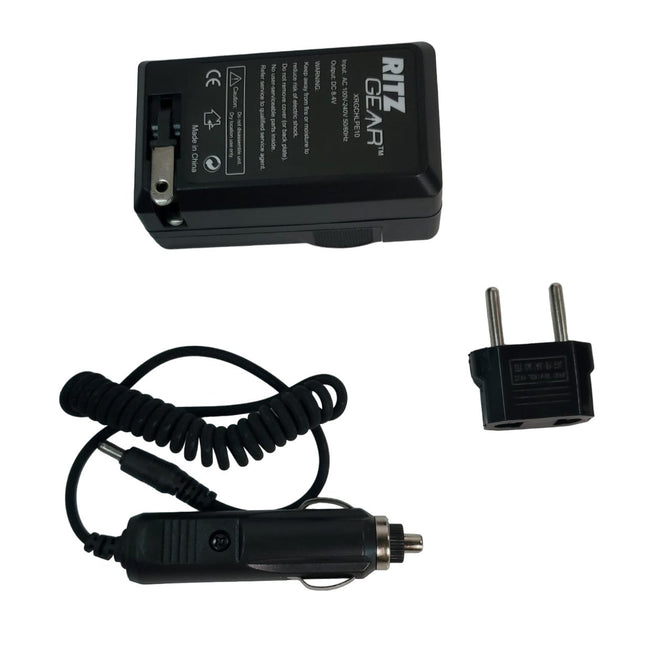 Ritz Gear AC/DC Turbo Travel Charger 8.4V DC for Canon LP-E10 - Bargainwizz