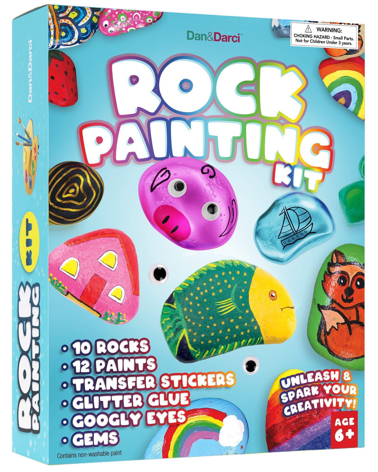Rock Painting Kit for Kids - Dan&Darci - Bargainwizz
