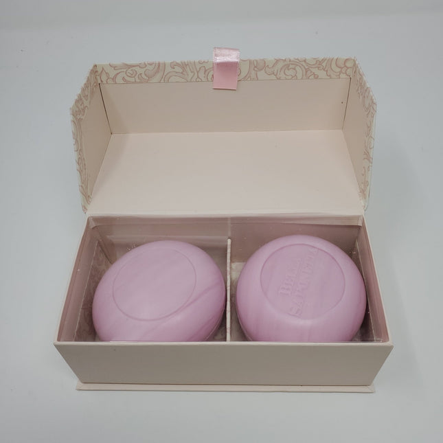 Rose Petals Bella Saponetta 2 Bar Soap Set - Bargainwizz