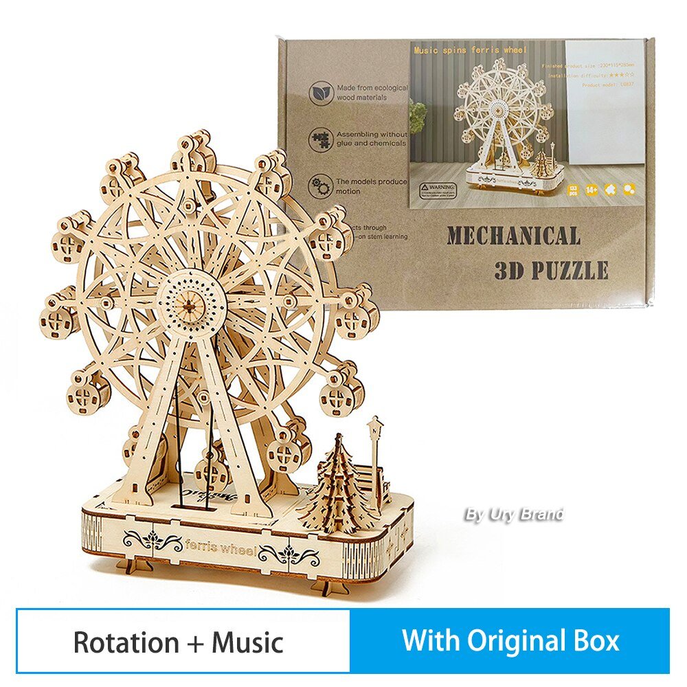 Rotatable Ferris Wheel Music Box - Bargainwizz