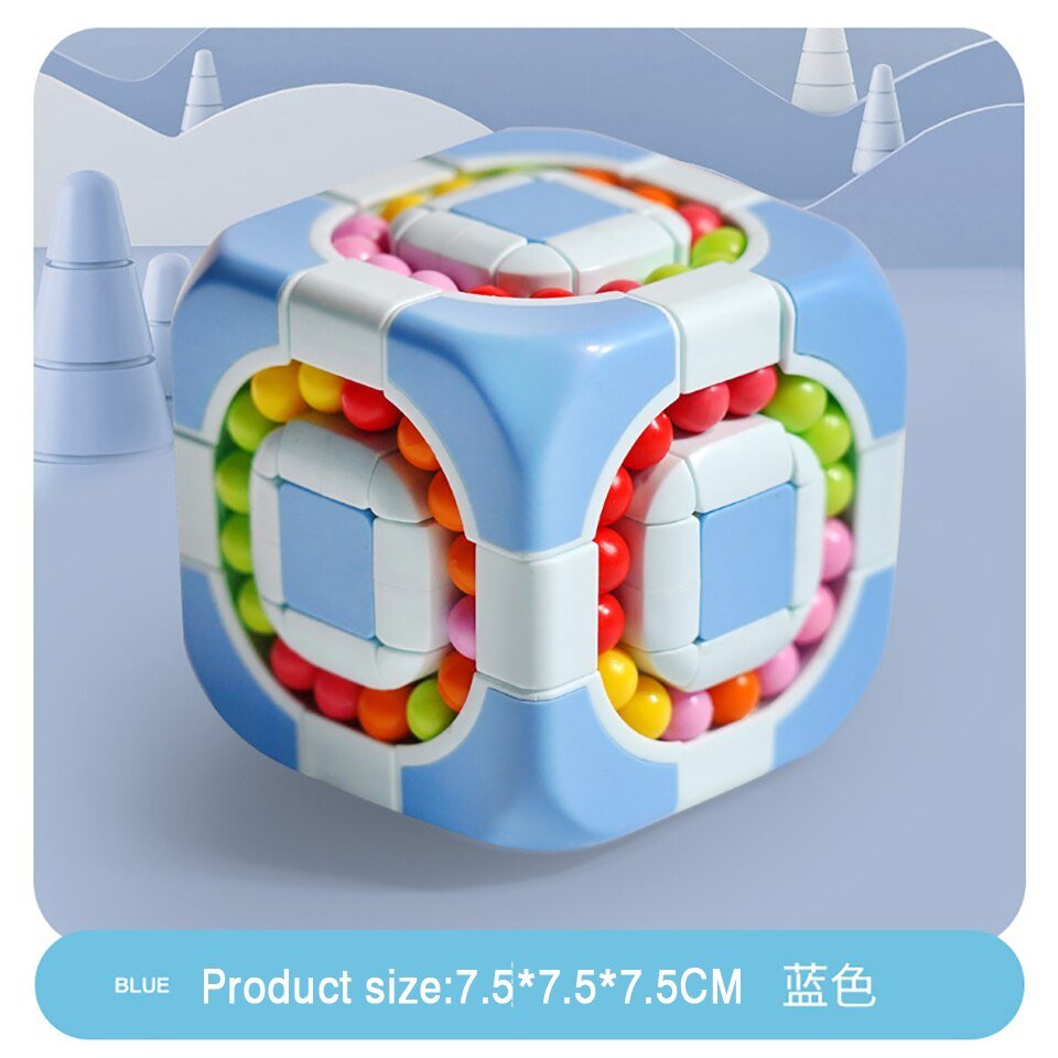 Rotating Magic Bean Fingertip Cube Toy - Bargainwizz