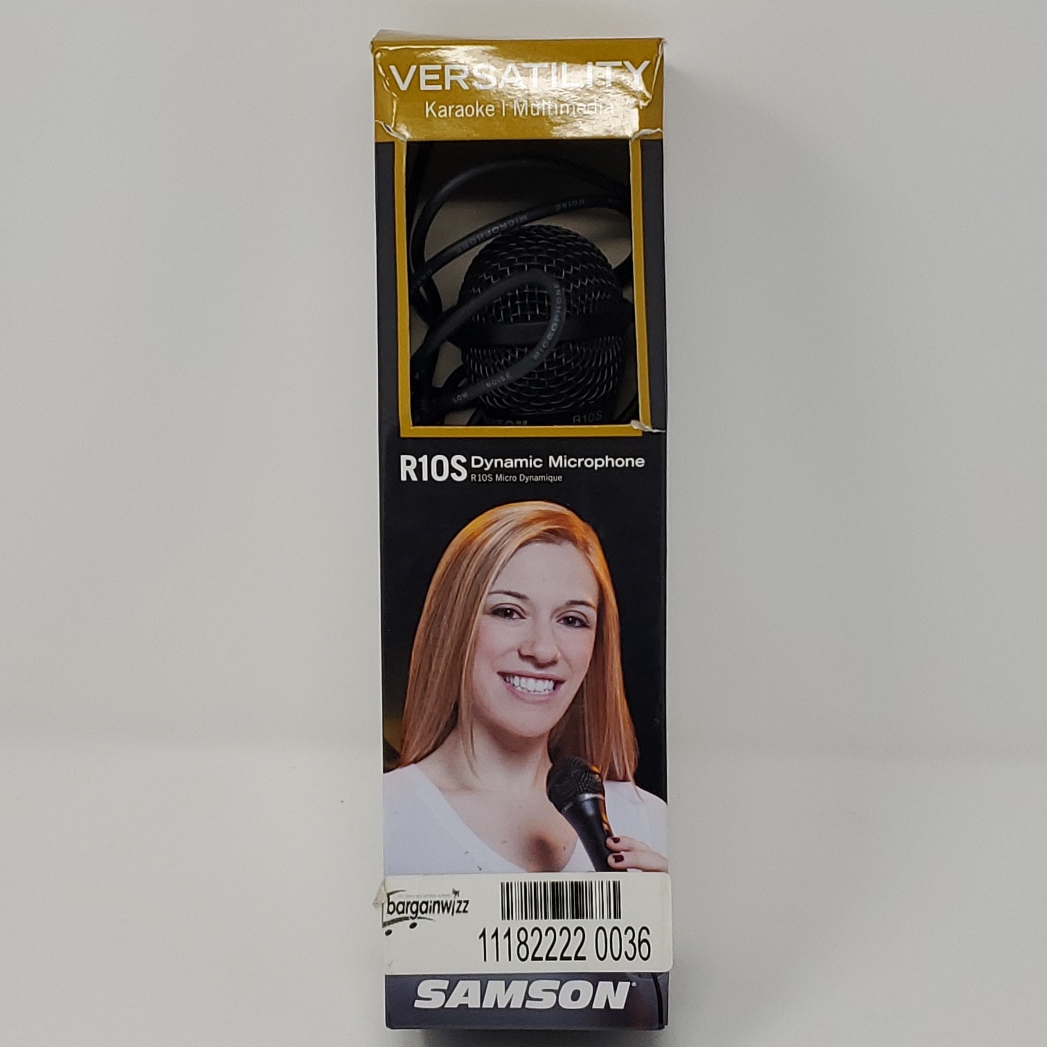 Samson R10S Dynamic Multimedia Karaoke Vocal Microphone with On/Off Sw ...