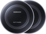 Samsung Qi Wireless Charging Pad For Samsung Galaxy S10/s9/note9 -black (2 Pack)