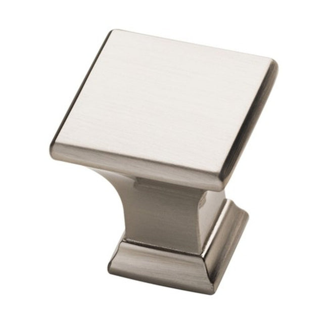 Satin Nickel Cabinet Knob 2pk - Bargainwizz