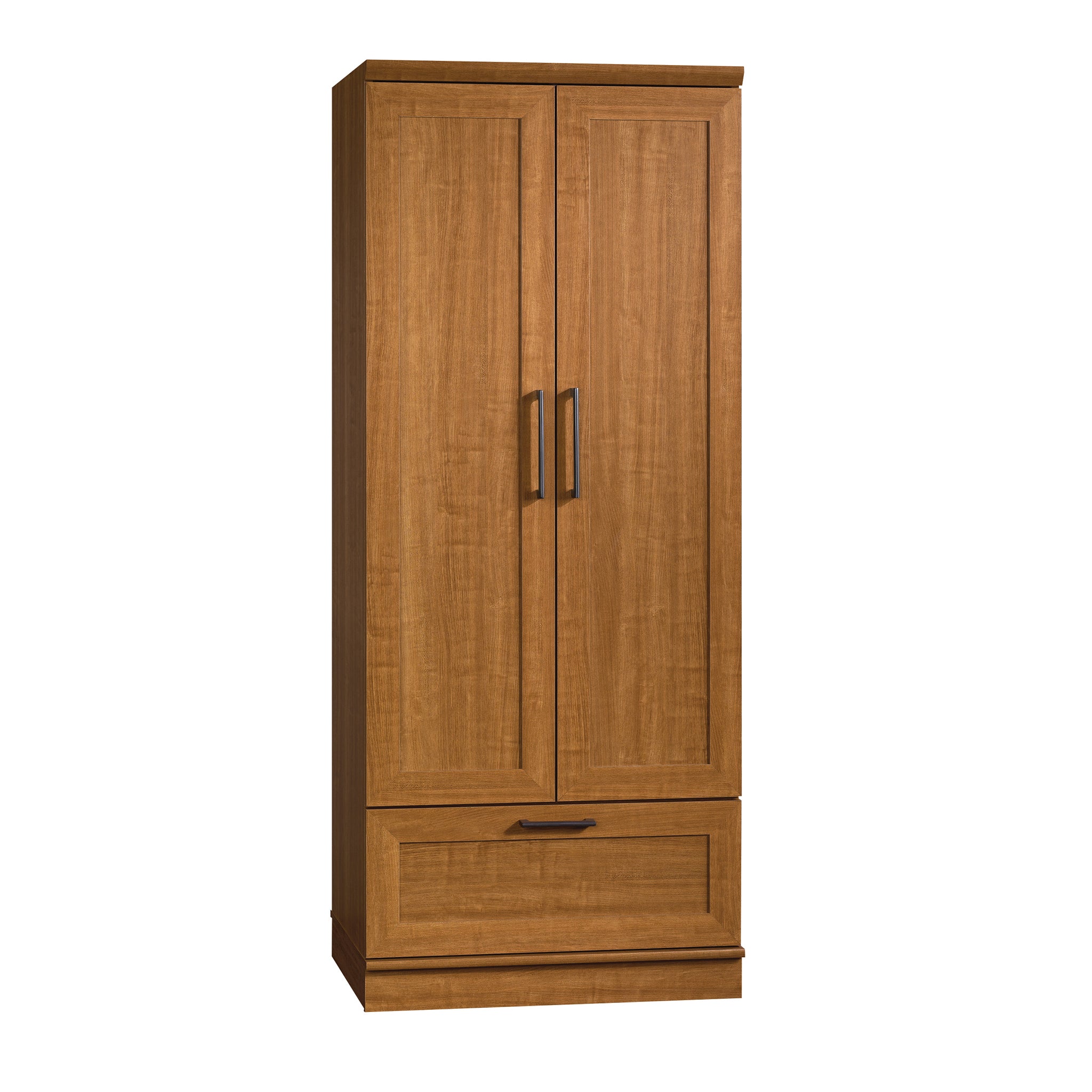 Sauder Home Plus Storage Cabinet with Drawer Brown - Bargainwizz